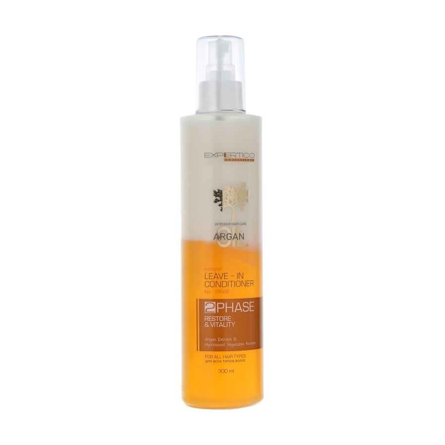 Двофазний спрей-кондиціонер для волосся Tico Professional Expertico Leave-in Conditioner з аргановим екстрактом, 300 мл